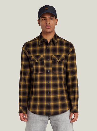 Marine slim shirt l\s